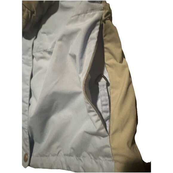 Columbia Challenge Series Jacket Womens Sz Large Blue & Gray w/ Inner Fleece Y2K - Picture 12 of 16